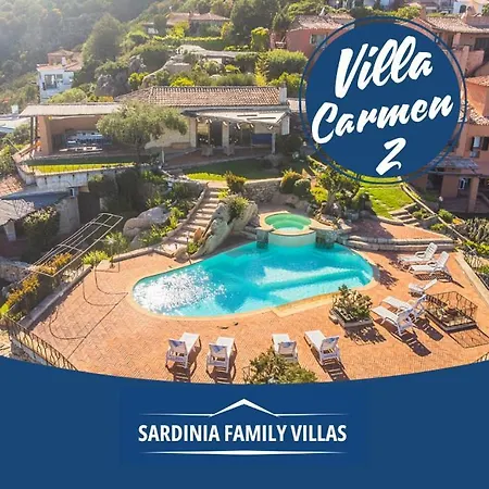 Villa Sardinia Family - Carmen With Sea View And Pool *