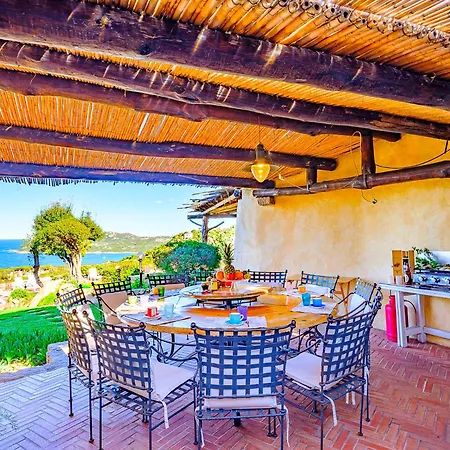 Sardinia Family - Carmen With Sea View And Pool فيلة *