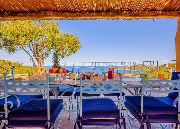 Sardinia Family - Carmen With Sea View And Pool ヴィラ ポルト・チェルボ