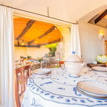 Sardinia Family - Carmen With Sea View And Pool فيلة بورتو كيرفو